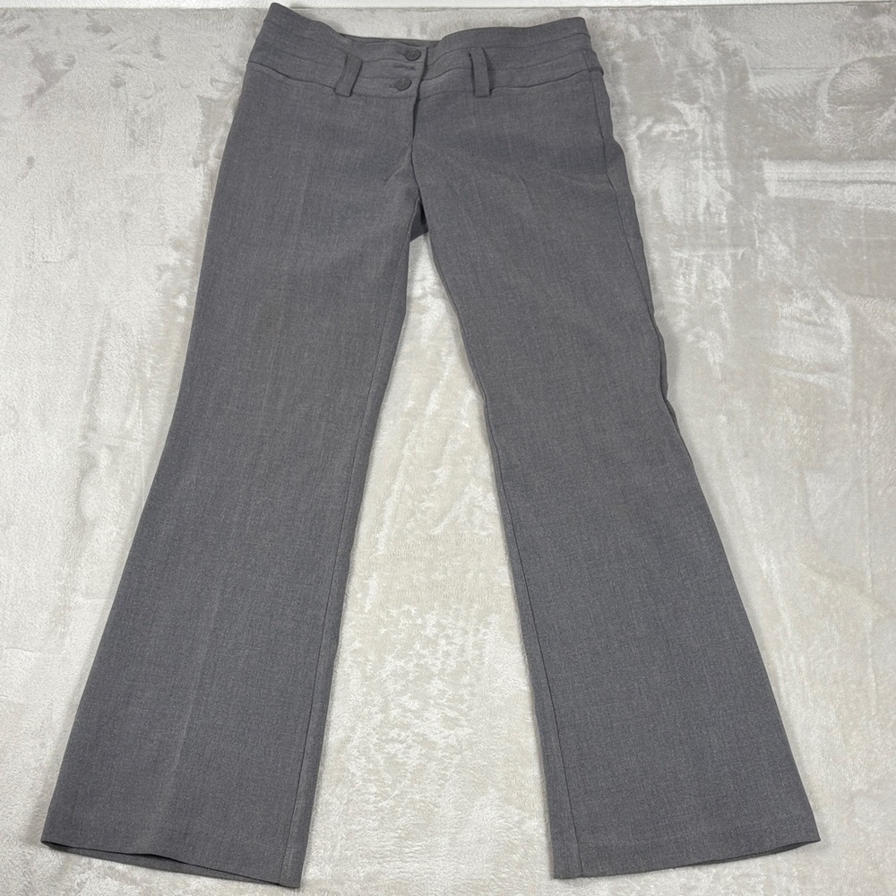 Charlotte Russe Gray Bootcut Dress Pants Women's Size 7 Career Workwear